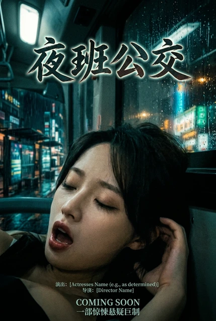 由 AI生成的夜班公交车